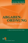 Buchcover Abgabenordnung