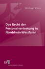 Buchcover Das Recht der Personalvertretung in Nordrhein-Westfalen