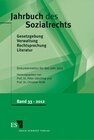 Buchcover Jahrbuch des Sozialrechts / Jahrbuch des Sozialrechts Dokumentation für das Jahr 2011