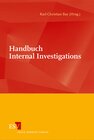 Buchcover Handbuch Internal Investigations