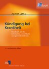 Buchcover Kündigung bei Krankheit