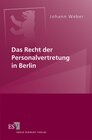 Buchcover Das Recht der Personalvertretung in Berlin