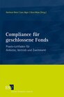 Buchcover Compliance für geschlossene Fonds