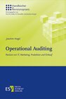 Buchcover Operational Auditing