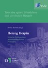 Buchcover Herzog Herpin