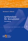Buchcover Lyrikanalyse für Romanisten
