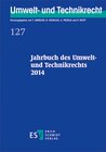 Buchcover Jahrbuch des Umwelt- und Technikrechts 2014