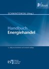 Buchcover Handbuch Energiehandel