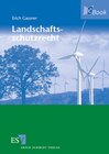 Buchcover Landschaftsschutzrecht