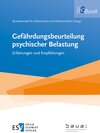 Buchcover Gefährdungsbeurteilung psychischer Belastung