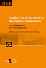 Buchcover Revision von IT-Verfahren in öffentlichen Institutionen