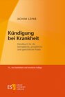 Buchcover Kündigung bei Krankheit