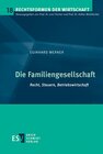 Buchcover Die Familiengesellschaft