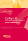 Buchcover Grundlagen der Unternehmungsführung