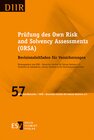 Buchcover Prüfung des Own Risk and Solvency Assessments (ORSA)