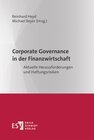 Buchcover Corporate Governance in der Finanzwirtschaft