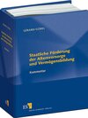 Buchcover Staatliche Förderung der Altersvorsorge und Vermögensbildung - Einzelbezug