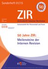 Buchcover 50 Jahre ZIR: Meilensteine der Internen Revision