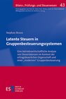Buchcover Latente Steuern in Gruppenbesteuerungssystemen