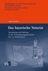 Buchcover Das bayerische Notariat