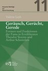 Buchcover Geräusch, Gerücht, Gerede