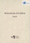 Buchcover Wolfram-Studien XXIV