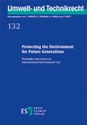 Buchcover Protecting the Environment for Future Generations
