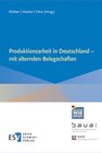 Buchcover Produktionsarbeit in Deutschland - mit alternden Belegschaften