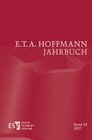 Buchcover E.T.A. Hoffmann-Jahrbuch 2017