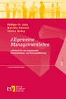 Buchcover Allgemeine Managementlehre