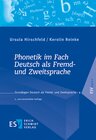 Buchcover Phonetik im Fach Deutsch als Fremd- und Zweitsprache