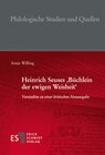 Buchcover Heinrich Seuses 'Büchlein der ewigen Weisheit'