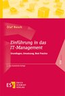 Buchcover Einführung in das IT-Management