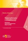 Buchcover Unternehmenstransaktionen