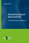 Buchcover Praxishandbuch Steuerstreit