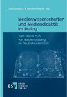 Buchcover Medienwissenschaften und Mediendidaktik im Dialog