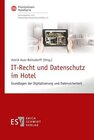 Buchcover IT-Recht und Datenschutz im Hotel