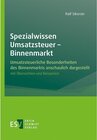 Buchcover Spezialwissen Umsatzsteuer - Binnenmarkt