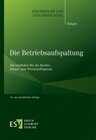 Buchcover Die Betriebsaufspaltung