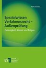 Buchcover Spezialwissen Verfahrensrecht - Außenprüfung