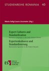 Buchcover Expert Cultures and Standardization / Expertenkulturen und Standardisierung