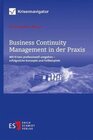 Buchcover Business Continuity Management in der Praxis