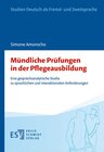 Buchcover Mündliche Prüfungen in der Pflegeausbildung