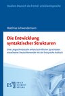 Buchcover Die Entwicklung syntaktischer Strukturen
