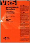 Buchcover Verkehrsrechts-Sammlung (VRS) / Verkehrsrechts-Sammlung (VRS) Band 143