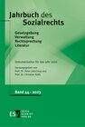 Buchcover Jahrbuch des Sozialrechts / Jahrbuch des Sozialrechts Dokumentation für das Jahr 2022