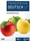 Buchcover Fremdsprache Deutsch Heft 69 (2023): Binnendifferenzierung