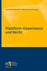 Buchcover Plattform-Governance und Recht