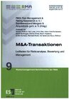 Buchcover M&A-Transaktionen