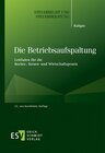 Buchcover Die Betriebsaufspaltung